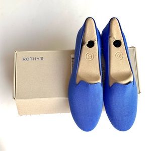 Rothy’s Cornflower Blue Loafers 8
